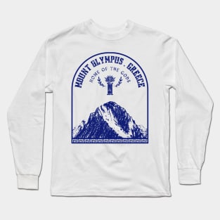 Mount Olympus Greece Long Sleeve T-Shirt